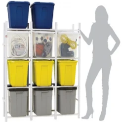 Bin Warehouse Rack – 12 Totes Compact 8 Bin Warehouse Rack – 12 Totes Compact -Proslat Store 2127532 1 768x795 1