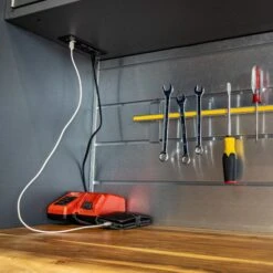 Power Bar For Wallmount 8 Power Bar For Wallmount -Proslat Store 22006 C