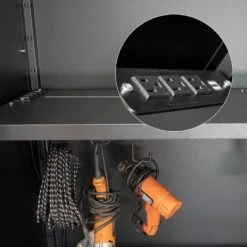 Power Bar For Wallmount 9 Power Bar For Wallmount -Proslat Store 22006 D.pg