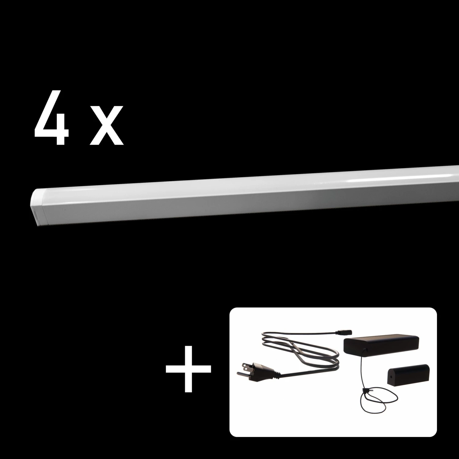 LED Under Cabinet Light Kit – 4 Pack 3 LED Under Cabinet Light Kit – 4 Pack