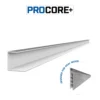 8 Ft. PROCORE+ Gray Wood PVC Side Trim Pack -Proslat Store 2612x Side trim EN