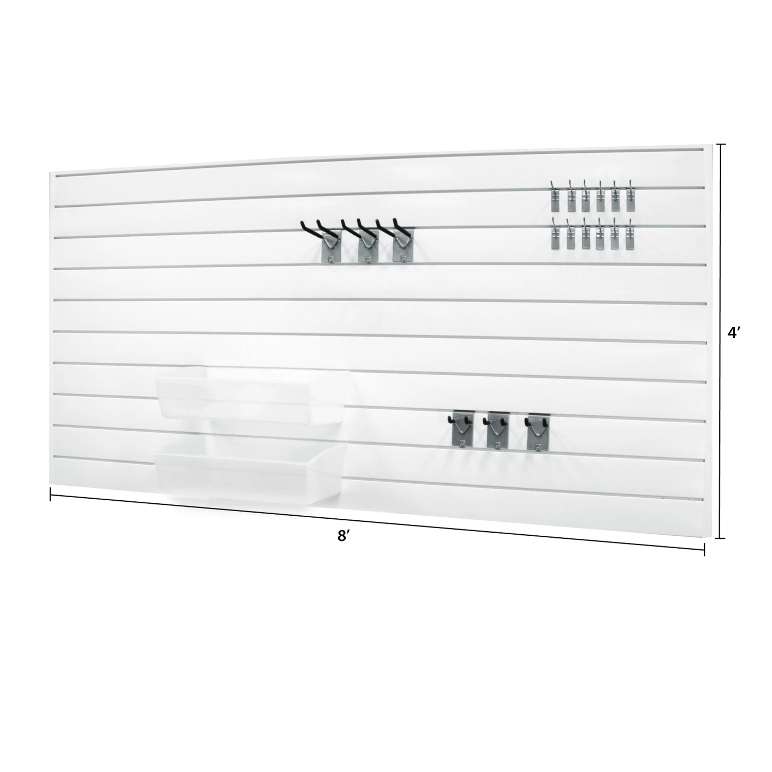 PVC Slatwall Organizer Bundle 12 PVC Slatwall Organizer Bundle - Image 10