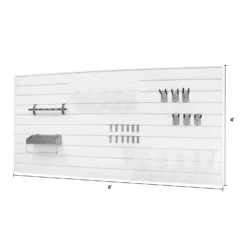 PVC Slatwall Handyman Bundle 21 PVC Slatwall Handyman Bundle -Proslat Store 33003K C