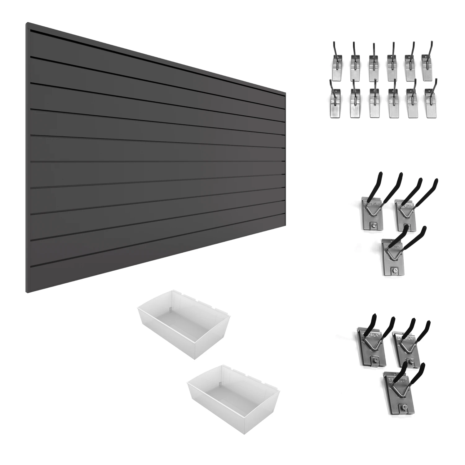PVC Slatwall Organizer Bundle 4 PVC Slatwall Organizer Bundle - Image 2