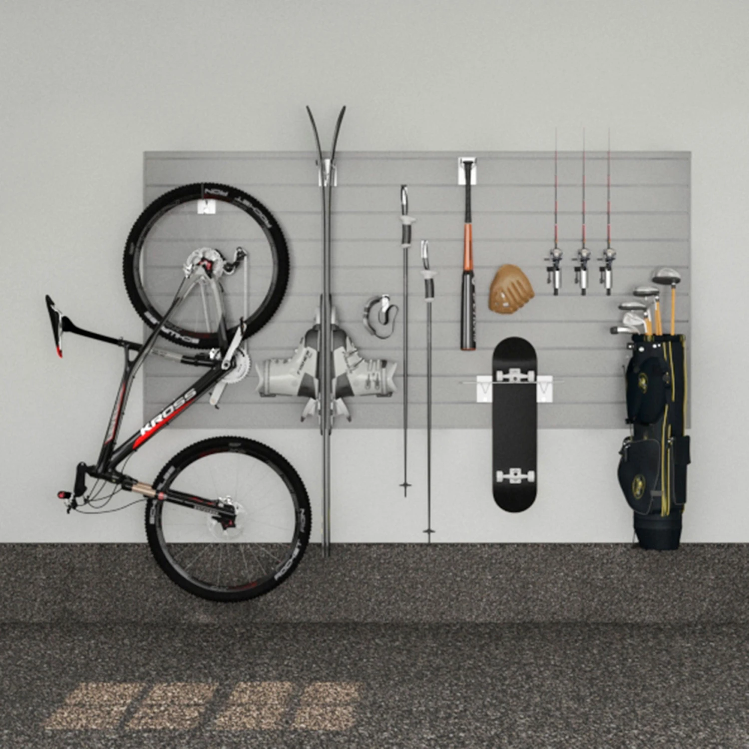 PVC Slatwall Sports Bundle 10 PVC Slatwall Sports Bundle - Image 8