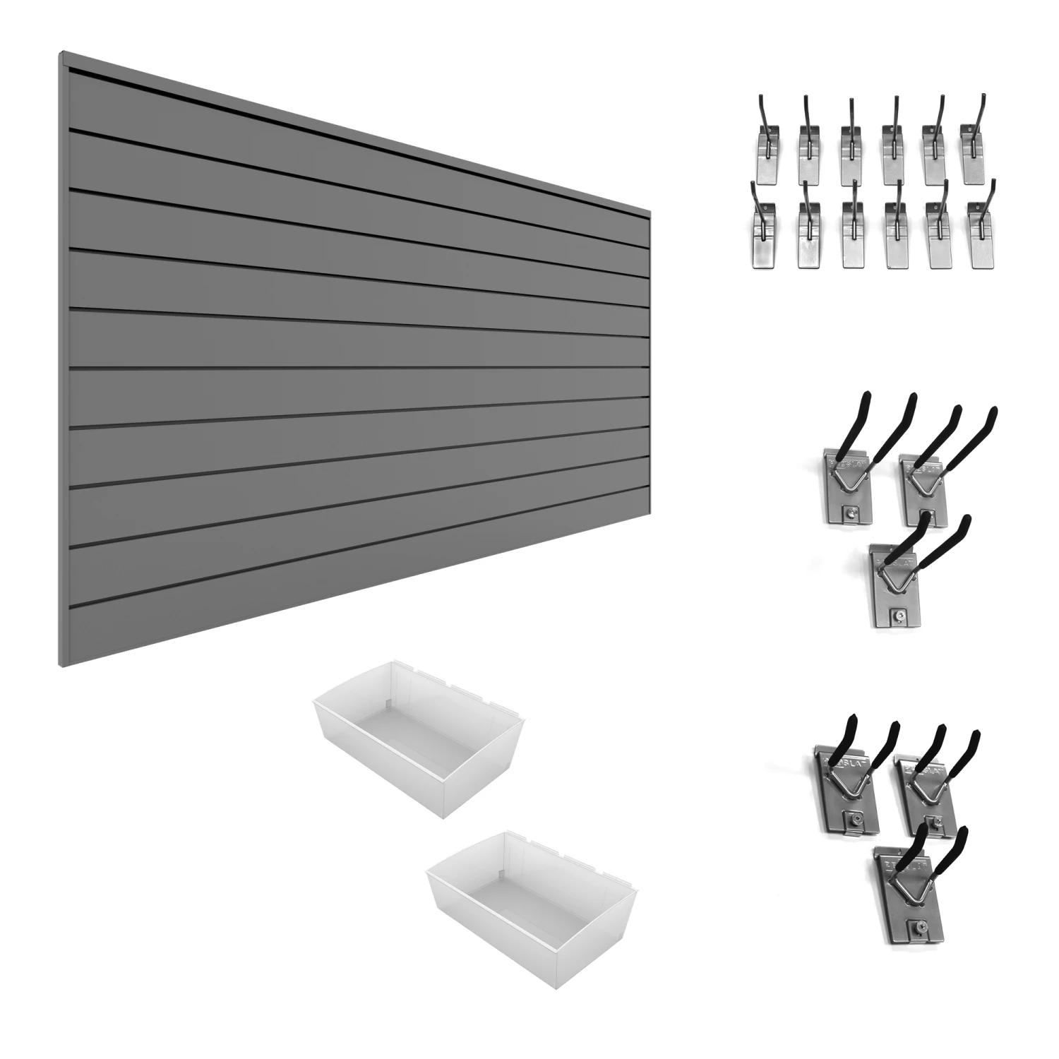 PVC Slatwall Organizer Bundle 5 PVC Slatwall Organizer Bundle - Image 3
