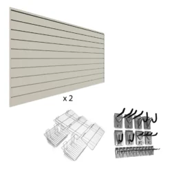 PVC Slatwall Ultimate Bundle -Proslat Store 33909K A