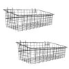 Basket 24 X 12.5 X 8 In. – 2 Pack 1 Basket 24 X 12.5 X 8 In. – 2 Pack -Proslat Store 39022 Basic basket 2pack white 614d152b 882c 4abd a771 d33a261e7a08