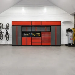 FusionPlus 10 Ft Set – MAX – Overheads -Proslat Store 4 Red charcoal front