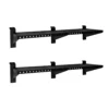 STEALTH 48 In. Heavy Duty Metal Shelves - 2 Pack -Proslat Store 53021 a