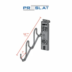 STEALTH Horizontal 3 Firearm Holder 9 STEALTH Horizontal 3 Firearm Holder -Proslat Store 53042 dim