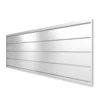 60 Inch Aluminum Slatwall Backsplash -Proslat Store 60AlumBacksplash