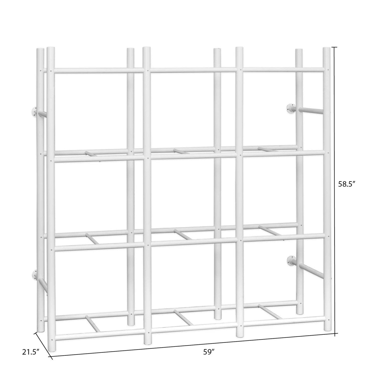 Bin Warehouse Rack – 12 Totes Compact 6 Bin Warehouse Rack – 12 Totes Compact - Image 4