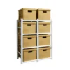 Bin Warehouse Rack - 8 Filebox -Proslat Store 65004 A