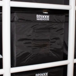 Bin Warehouse – Fold-A-Tote Black – 32 Gallon 4 Pack -Proslat Store 65018 E