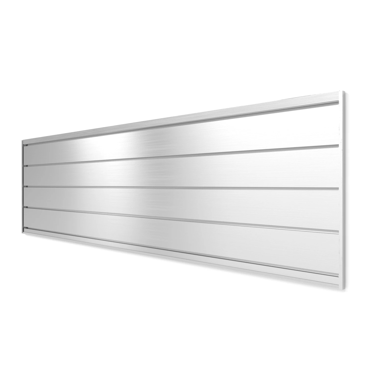 Aluminum Back Splash 80" - Live Edge Work Surface 3 Aluminum Back Splash 80" - Live Edge Work Surface