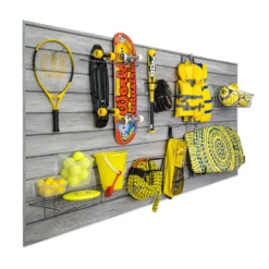 4 Ft. X 8 Ft. PROCORE+ Gray Wood PVC Slatwall – 2 Pack 64 Sq Ft -Proslat Store 87771 B 8b4aea43 4fbd 4c3e 89ab 4c5b6d94e533