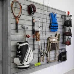 4 Ft. X 8 Ft. PROCORE+ Gray Wood PVC Slatwall – 3 Pack 96 Sq Ft -Proslat Store 87771 H 3ecd481a b766 4e00 ba2a 1feba62f2486