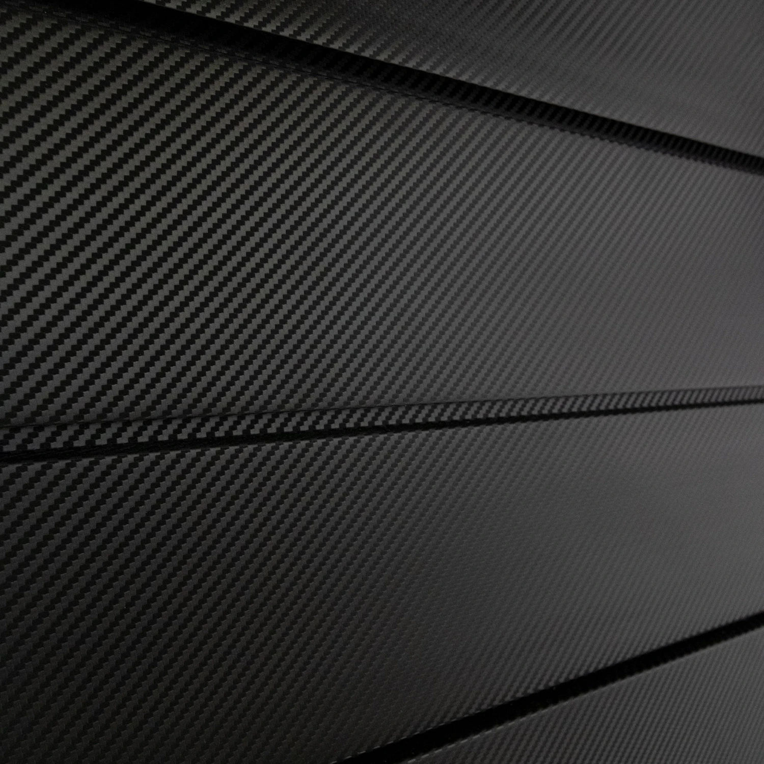 4 Ft. X 8 Ft. PROCORE+ Black Carbon Fiber PVC Slatwall 6 4 Ft. X 8 Ft. PROCORE+ Black Carbon Fiber PVC Slatwall - Image 4