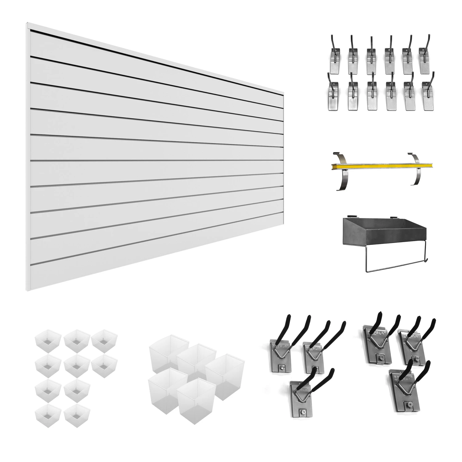 PVC Slatwall Handyman Bundle 2 PVC Slatwall Handyman Bundle