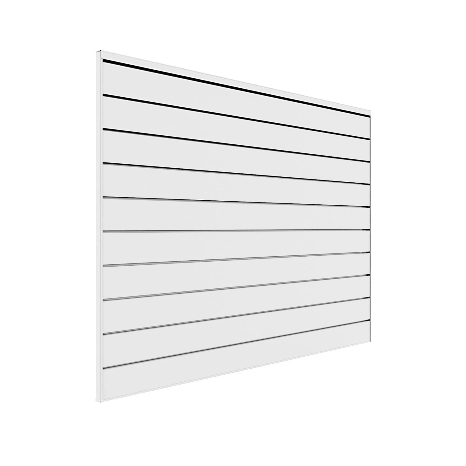 4 Ft. X 4 Ft. PVC Slatwall 3 4 Ft. X 4 Ft. PVC Slatwall