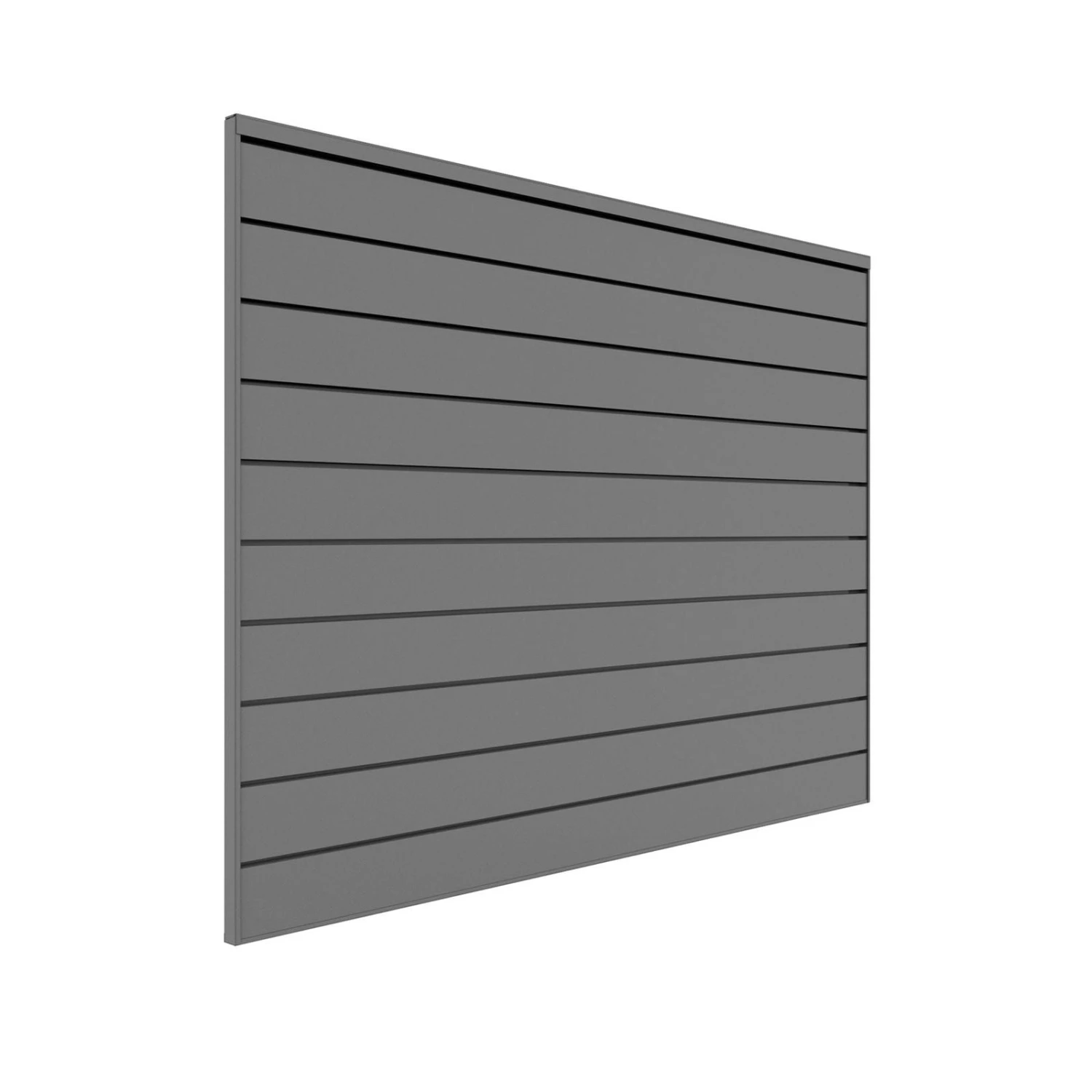 4 Ft. X 4 Ft. PVC Slatwall 4 4 Ft. X 4 Ft. PVC Slatwall - Image 2