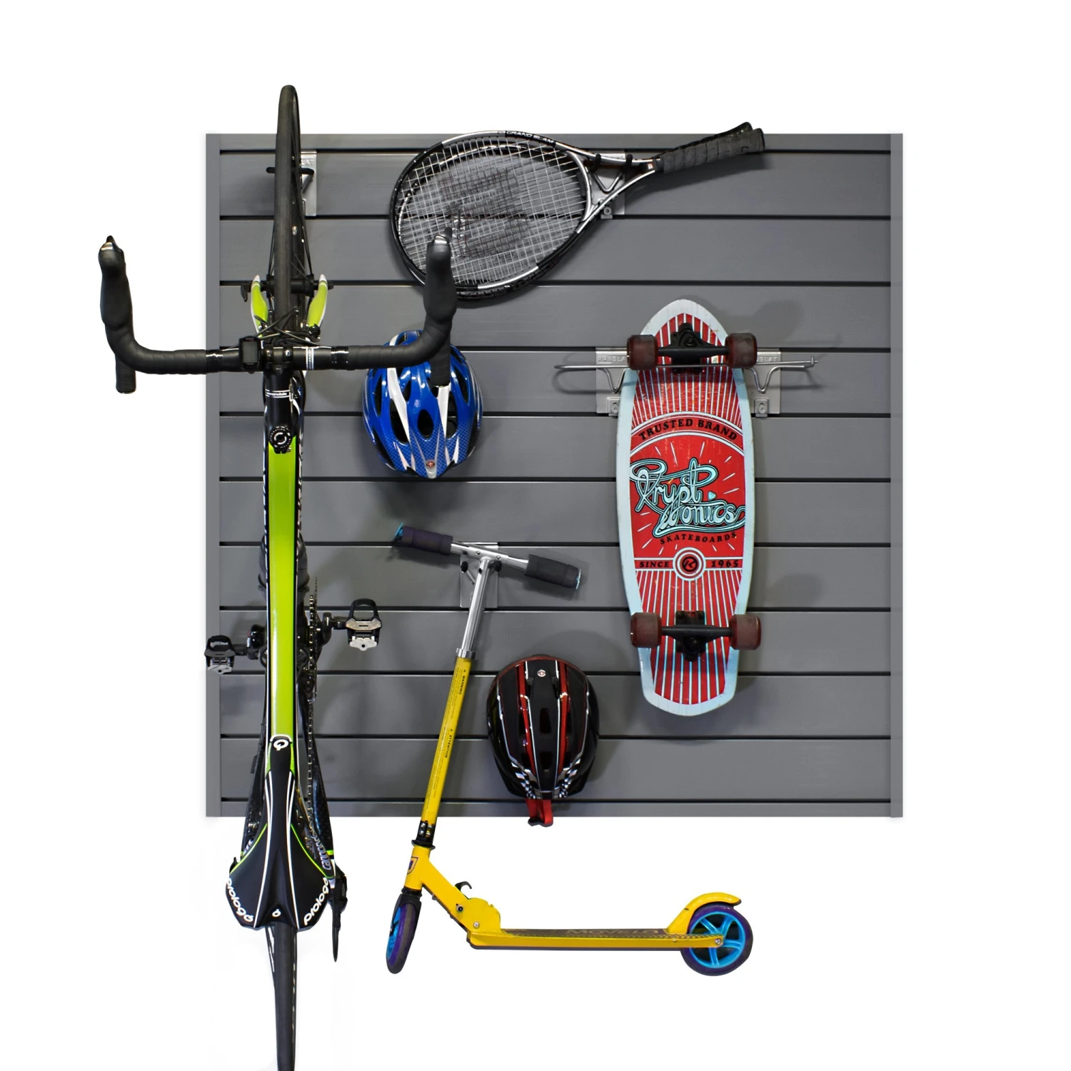 4 Ft. X 4 Ft. PVC Slatwall 10 4 Ft. X 4 Ft. PVC Slatwall - Image 8