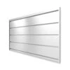 40 Inch Aluminum Slatwall Backsplash 2 40 Inch Aluminum Slatwall Backsplash -Proslat Store 88910 A