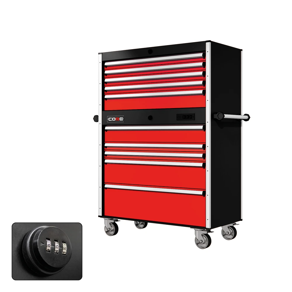 44 Series - 10 Drawers - Silver Handles - Traditional Casters 10 44 Series - 10 Drawers - Silver Handles - Traditional Casters - Image 8