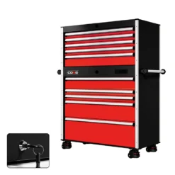 44 Series - 10 Drawers - Silver Handles - Foot Casters 19 44 Series - 10 Drawers - Silver Handles - Foot Casters -Proslat Store CR44 TDB 00061