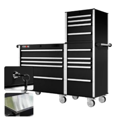 66 Series - 15 Drawers - Silver Handles - Traditional Casters -Proslat Store CR66 TWD 00234 c8e84578 5e13 499f bfdc 9ddb82e9c647