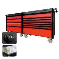 88 Series - 11 Drawers - Black Handles - Traditional Casters -Proslat Store CR88 DW 00180