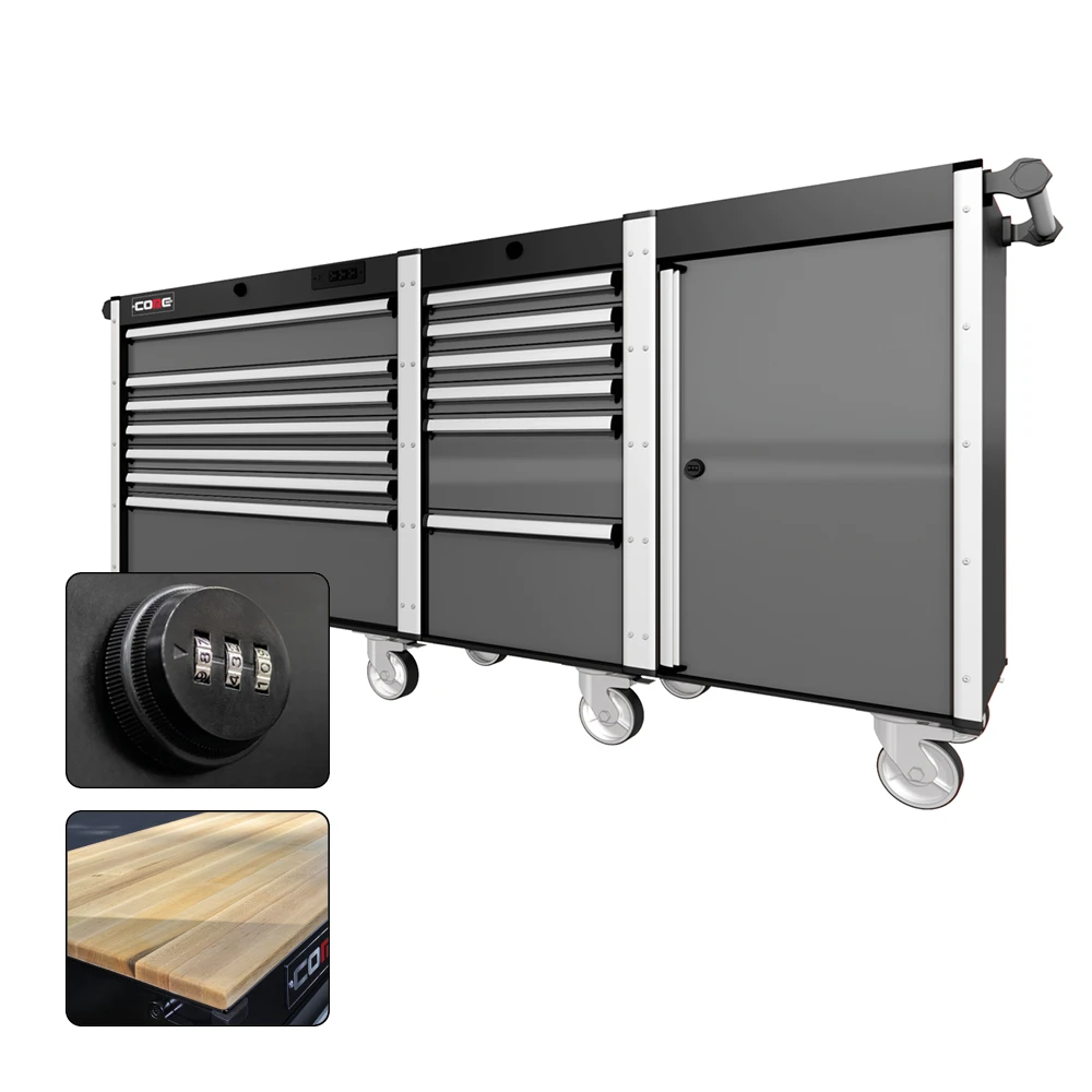 88 Series - 13 Drawers - Silver Handles - Traditional Casters 12 88 Series - 13 Drawers - Silver Handles - Traditional Casters - Image 10