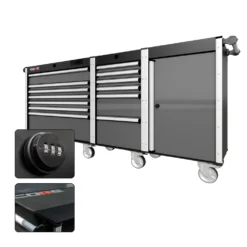 88 Series - 13 Drawers - Silver Handles - Traditional Casters 32 88 Series - 13 Drawers - Silver Handles - Traditional Casters -Proslat Store CR88 SSL 00029