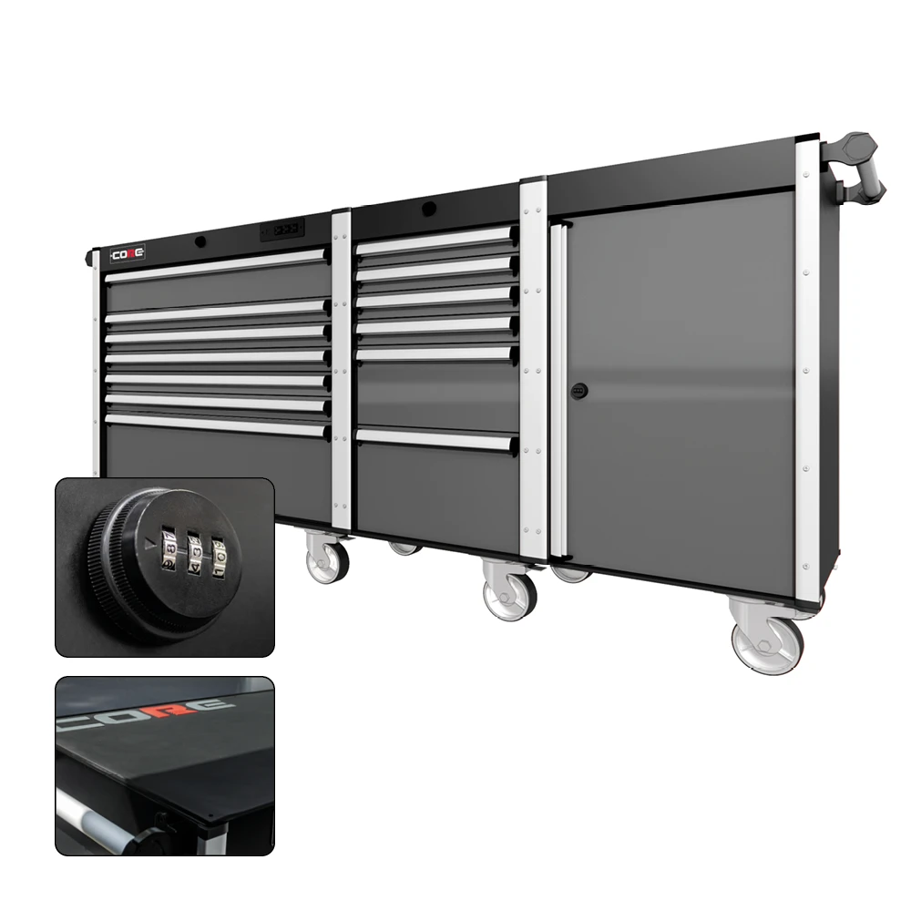 88 Series - 13 Drawers - Silver Handles - Traditional Casters 13 88 Series - 13 Drawers - Silver Handles - Traditional Casters - Image 11