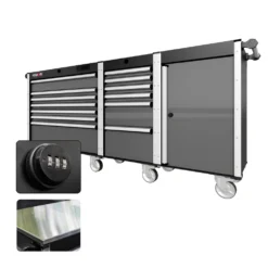 88 Series - 13 Drawers - Silver Handles - Traditional Casters 33 88 Series - 13 Drawers - Silver Handles - Traditional Casters -Proslat Store CR88 SSL 00030