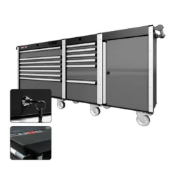 88 Series - 13 Drawers - Silver Handles - Traditional Casters 35 88 Series - 13 Drawers - Silver Handles - Traditional Casters -Proslat Store CR88 SSL 00041