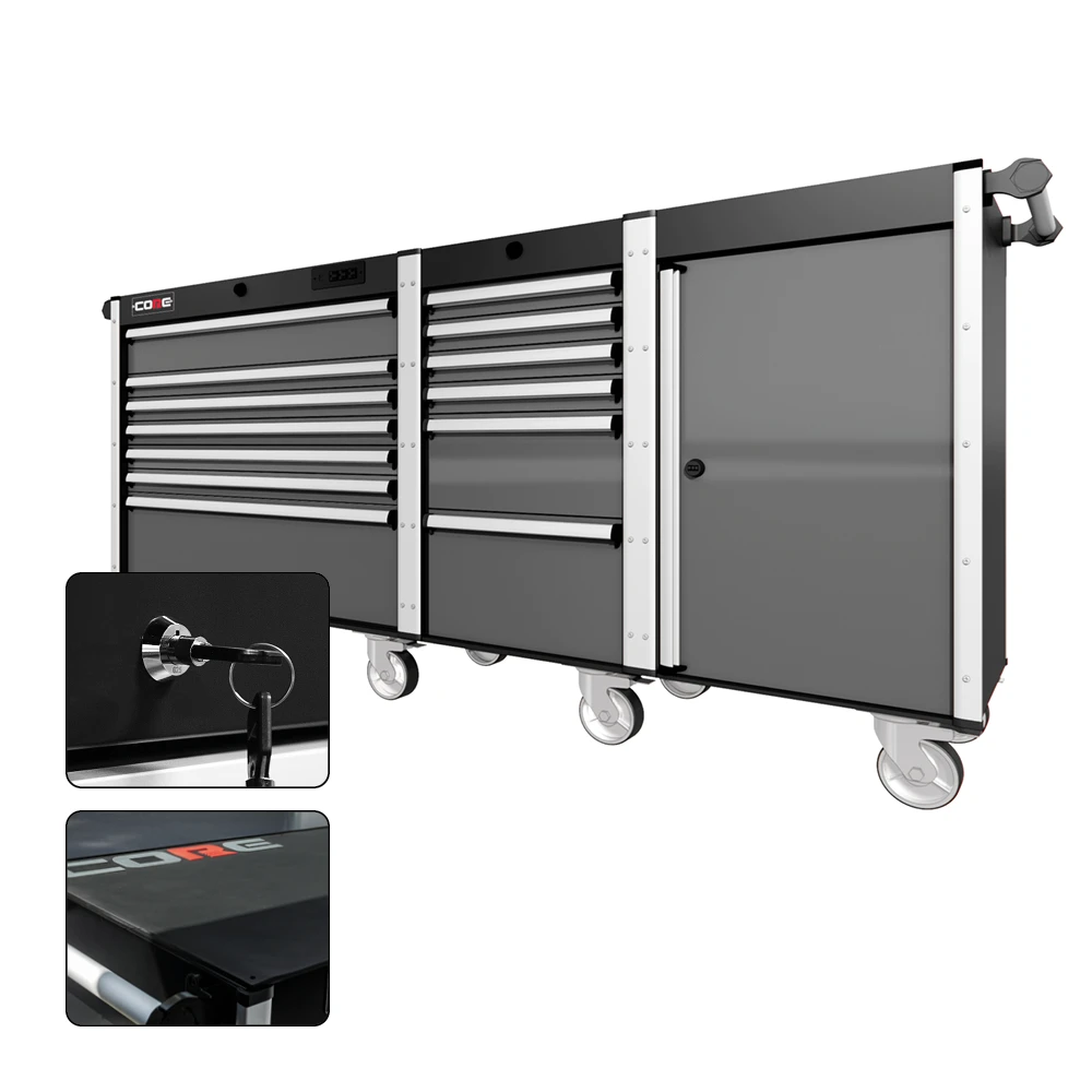 88 Series - 13 Drawers - Silver Handles - Traditional Casters 16 88 Series - 13 Drawers - Silver Handles - Traditional Casters - Image 14