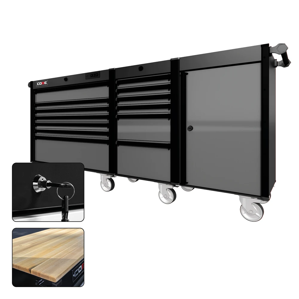 88 Series - 13 Drawers - Black Handles - Traditional Casters 15 88 Series - 13 Drawers - Black Handles - Traditional Casters - Image 13