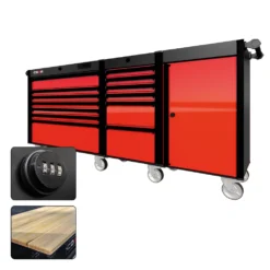 88 Series - 13 Drawers - Black Handles - Traditional Casters 37 88 Series - 13 Drawers - Black Handles - Traditional Casters -Proslat Store CR88 SSL 00178