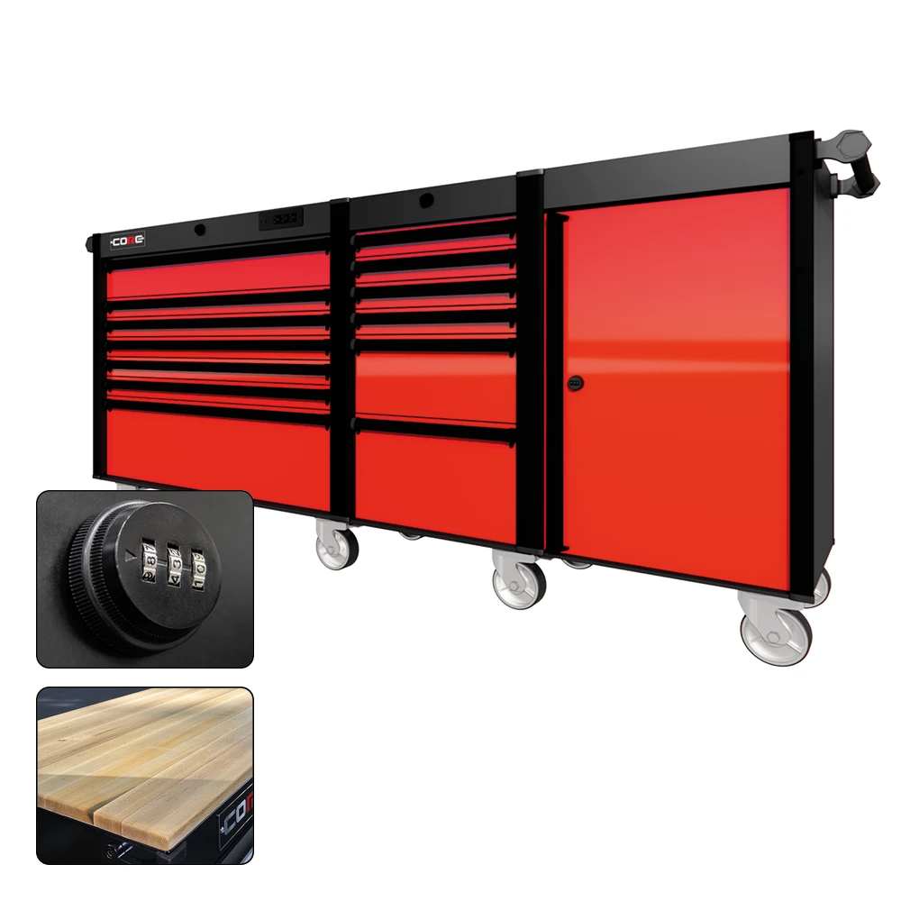 88 Series - 13 Drawers - Black Handles - Traditional Casters 18 88 Series - 13 Drawers - Black Handles - Traditional Casters - Image 16