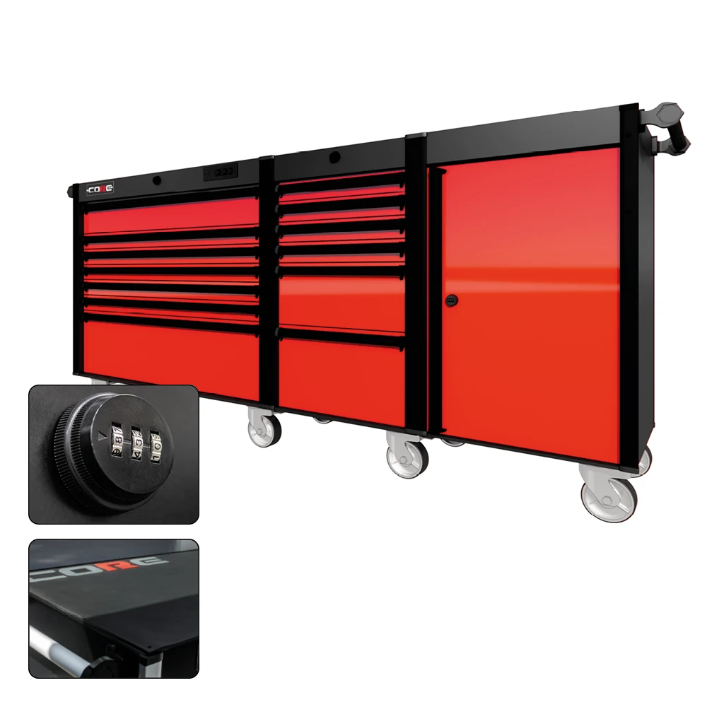 88 Series - 13 Drawers - Black Handles - Traditional Casters 19 88 Series - 13 Drawers - Black Handles - Traditional Casters - Image 17