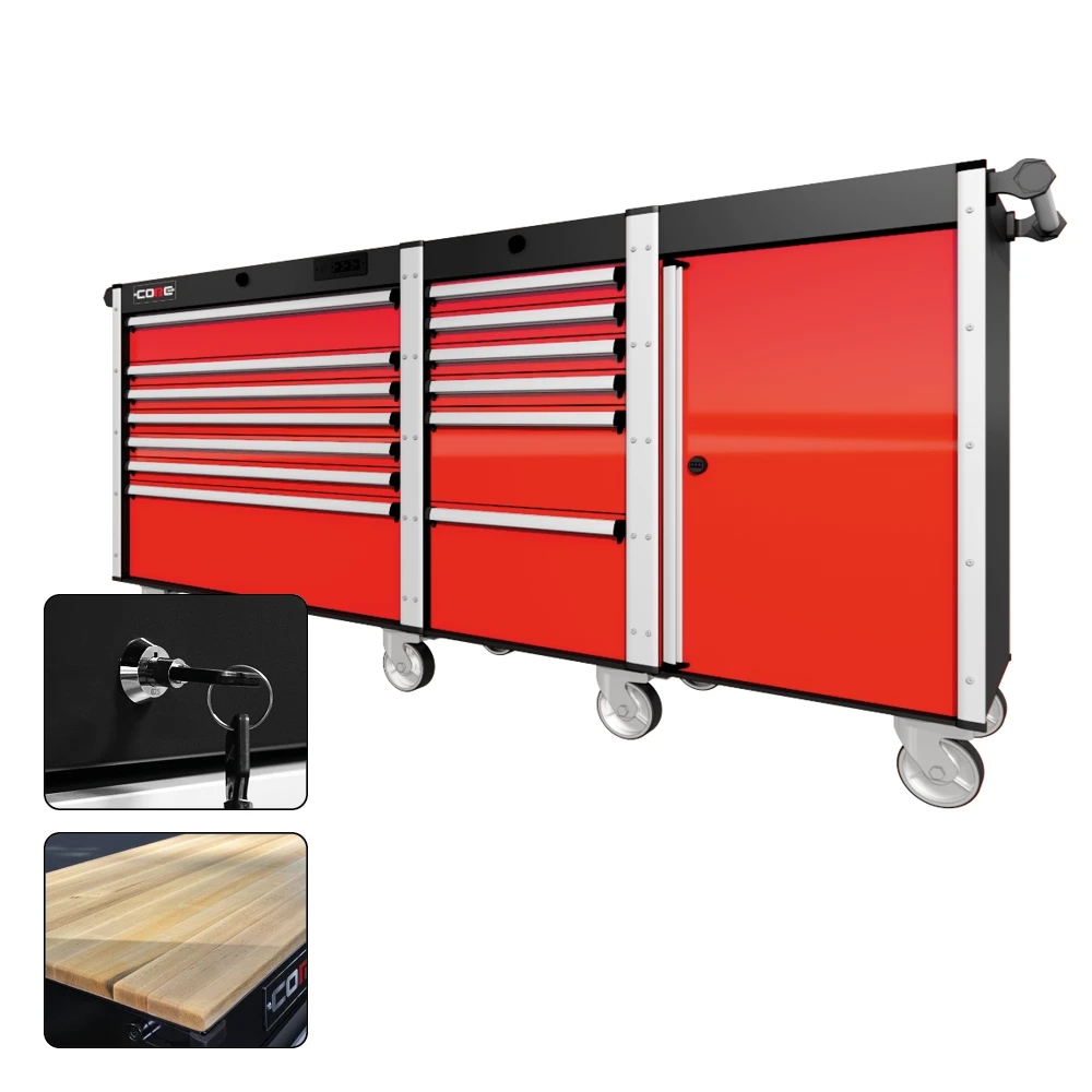 88 Series - 13 Drawers - Silver Handles - Traditional Casters 21 88 Series - 13 Drawers - Silver Handles - Traditional Casters - Image 19