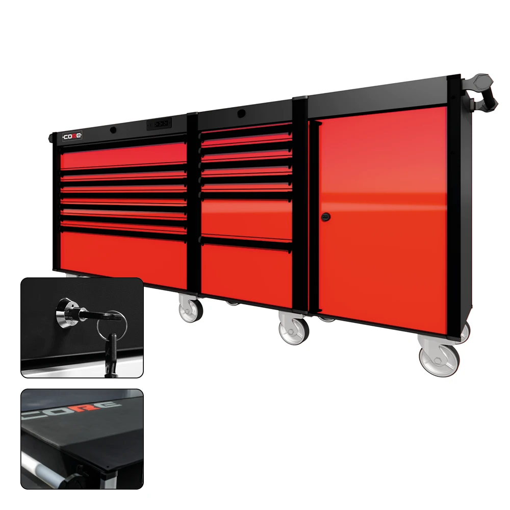 88 Series - 13 Drawers - Black Handles - Traditional Casters 22 88 Series - 13 Drawers - Black Handles - Traditional Casters - Image 20