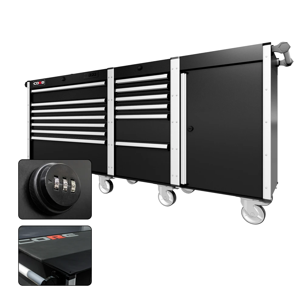 88 Series - 13 Drawers - Silver Handles - Traditional Casters 7 88 Series - 13 Drawers - Silver Handles - Traditional Casters - Image 5