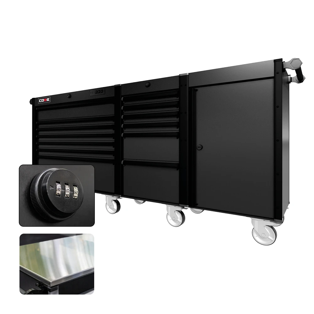 88 Series - 13 Drawers - Black Handles - Traditional Casters 8 88 Series - 13 Drawers - Black Handles - Traditional Casters - Image 6