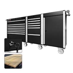 88 Series - 13 Drawers - Silver Handles - Traditional Casters 28 88 Series - 13 Drawers - Silver Handles - Traditional Casters -Proslat Store CR88 SSL 00232