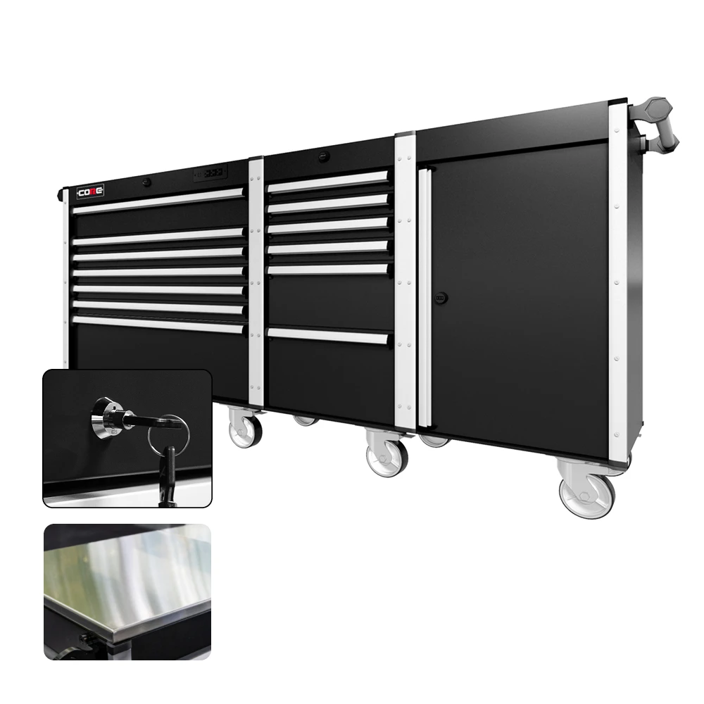 88 Series - 13 Drawers - Silver Handles - Traditional Casters 11 88 Series - 13 Drawers - Silver Handles - Traditional Casters - Image 9