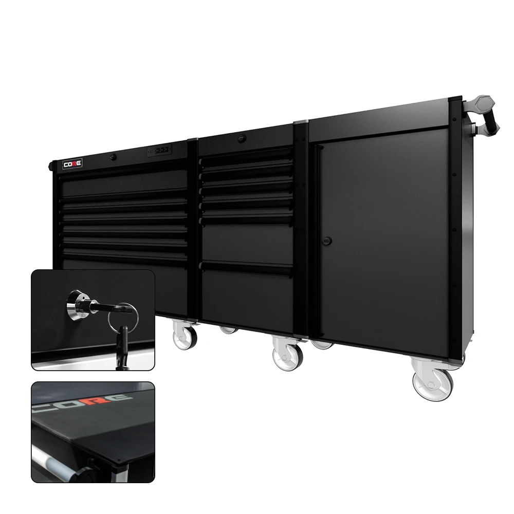 88 Series - 13 Drawers - Black Handles - Traditional Casters 10 88 Series - 13 Drawers - Black Handles - Traditional Casters - Image 8