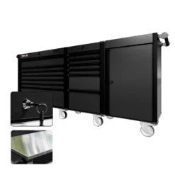 88 Series - 13 Drawers - Black Handles - Traditional Casters 30 88 Series - 13 Drawers - Black Handles - Traditional Casters -Proslat Store CR88 SSL 00240